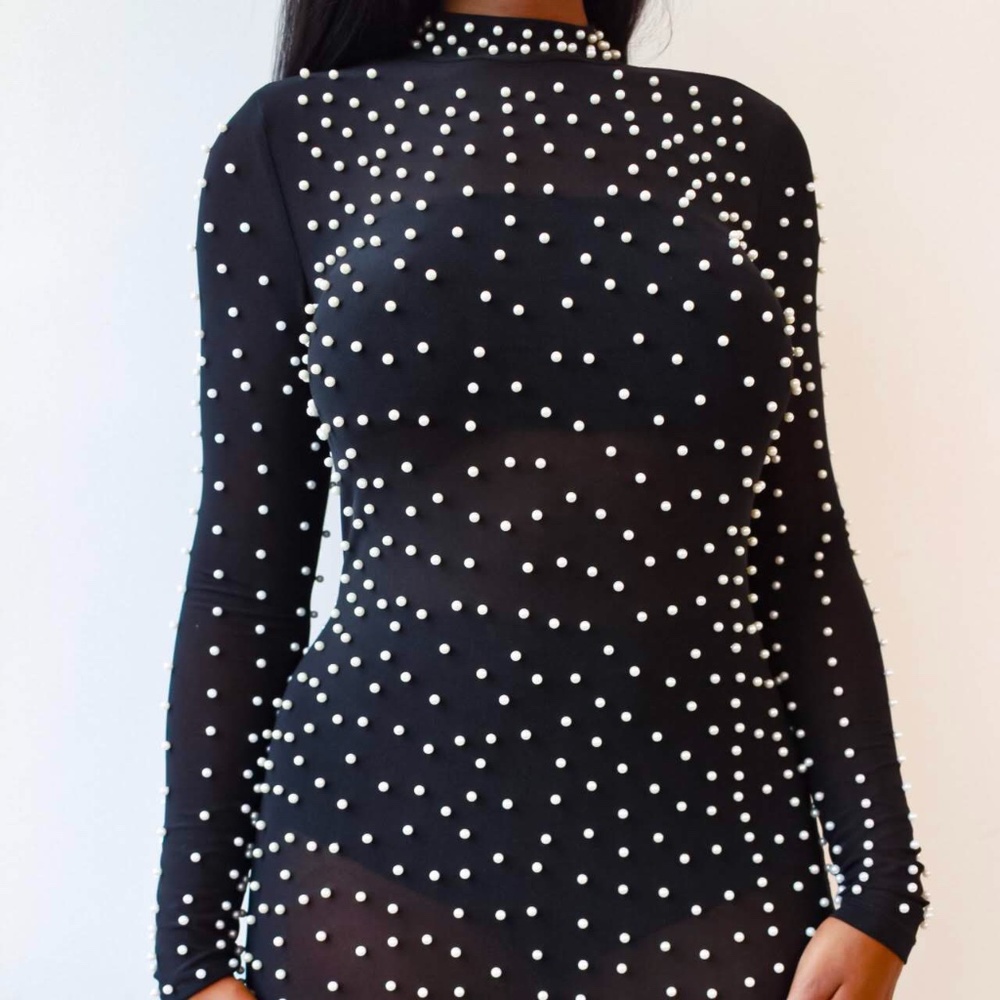 Bodycon Pearl Dress
